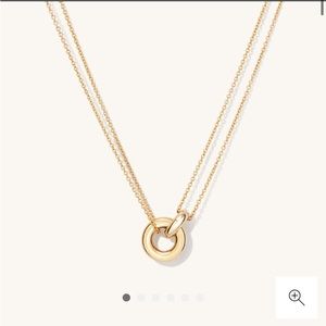MEJURI Vermeil Linked Necklace GOLD